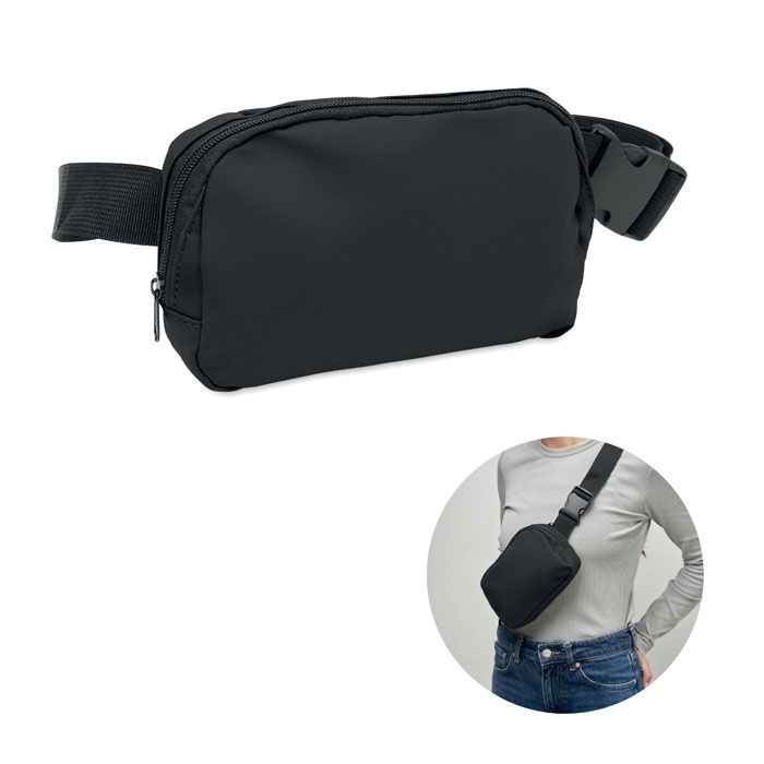 MO2683-03Korovin Waist Guerteltasche PU_ schwarz