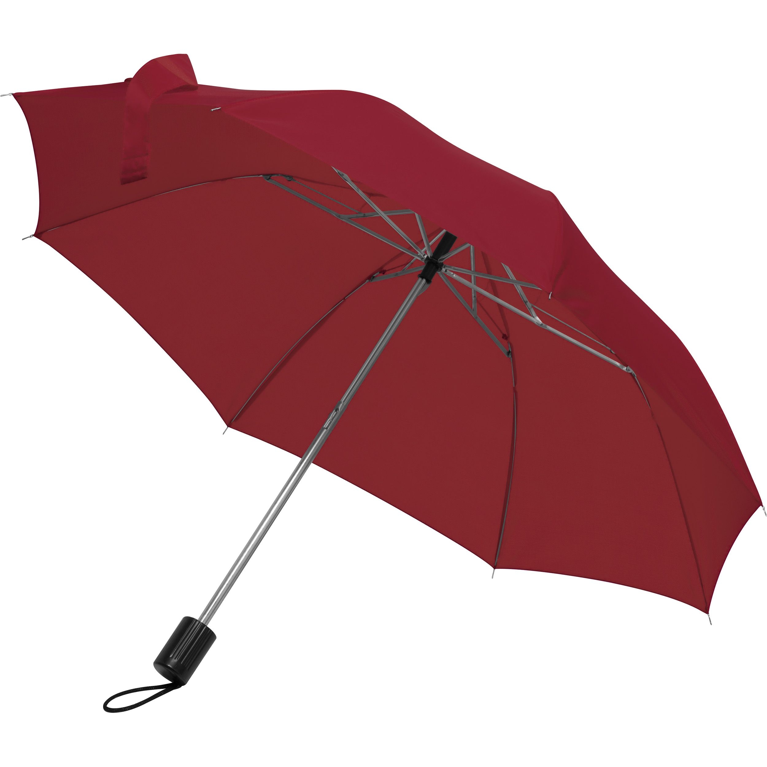 MA45188Teleskop Taschenschirm aus Polyester mit Schutzhuelle