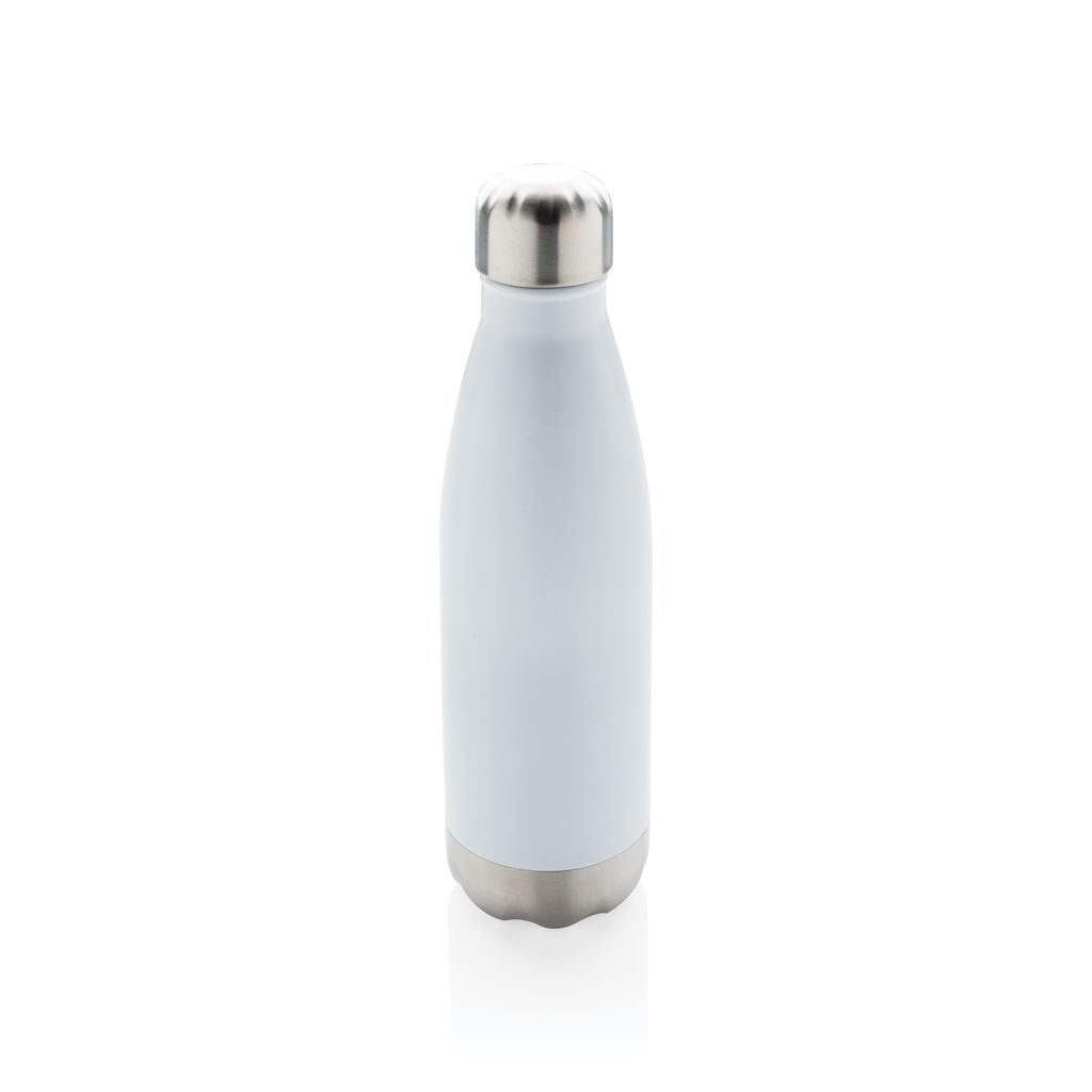 XDP436.49-3Vakuumisolierte Stainless Steel Flasche_ weiss