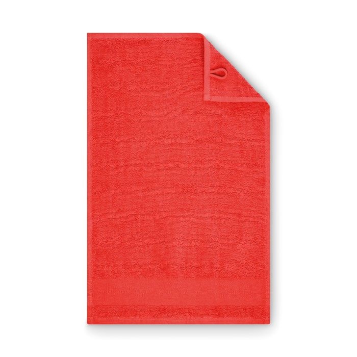 MO2764-05Island 30 Gaestehandtuch Baumwolle 30X50cm_ rot