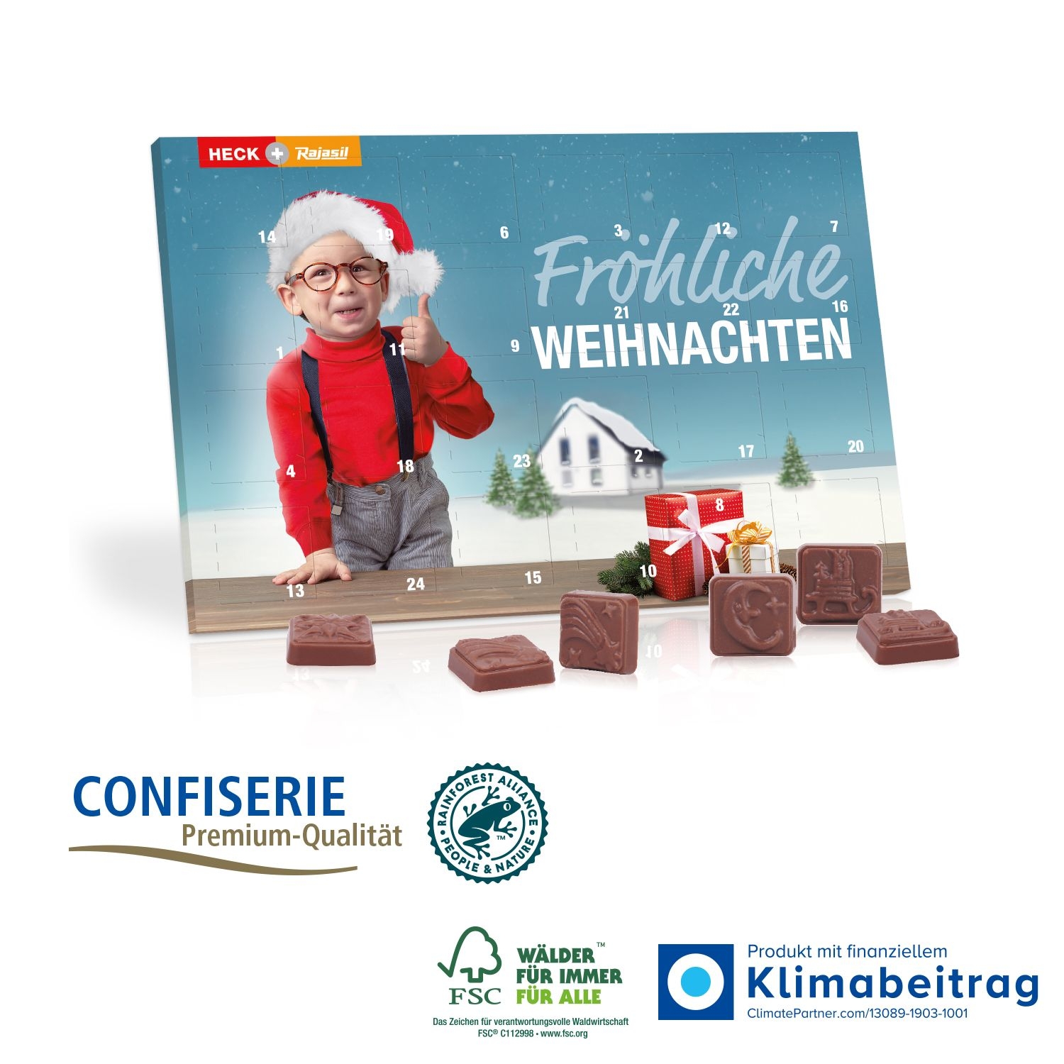 CD95318-01Tisch-Adventskalender „Classic Exklusiv“_ 75 g_ Motiv-Vorlage