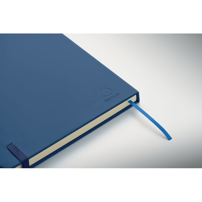 MO3124-04Arcoloop DIN A5 Notizbuch recy. PU_ blau