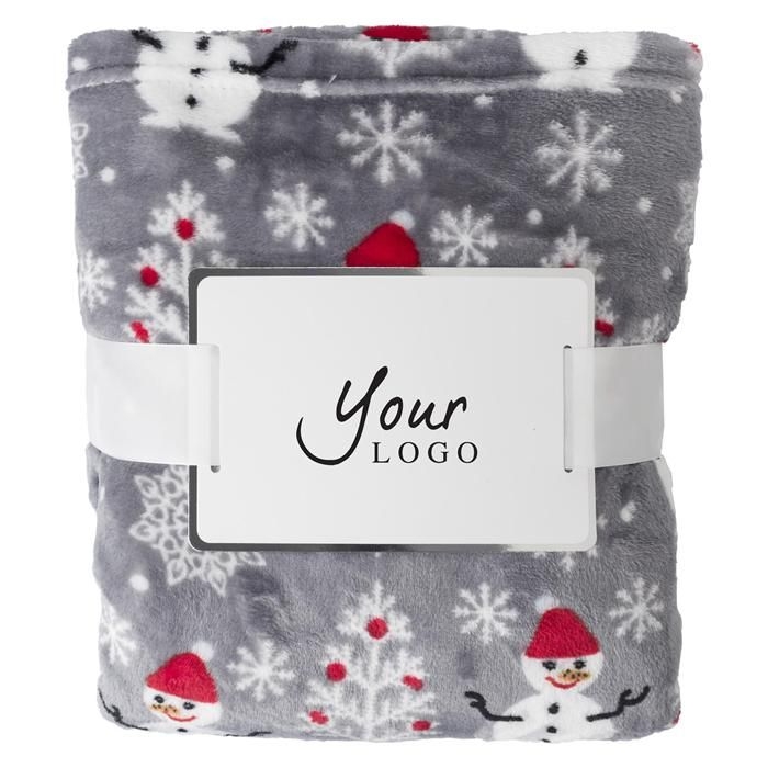 GI8530-03Decke aus 100% Polyester und Flanell Michelle_ grau