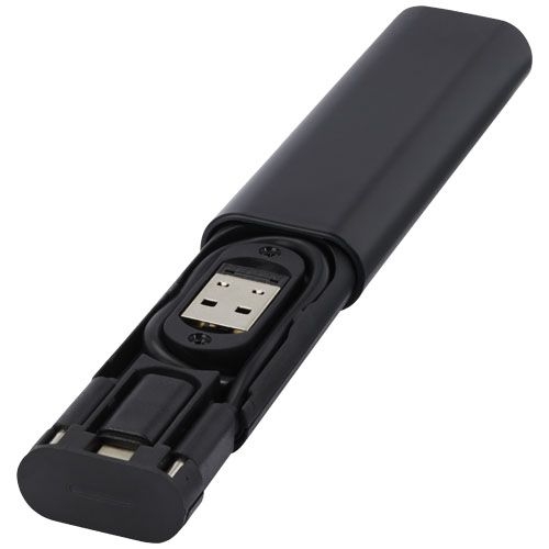 PF124362-2Whiz recyceltes modulares Ladekabel _ schwarz