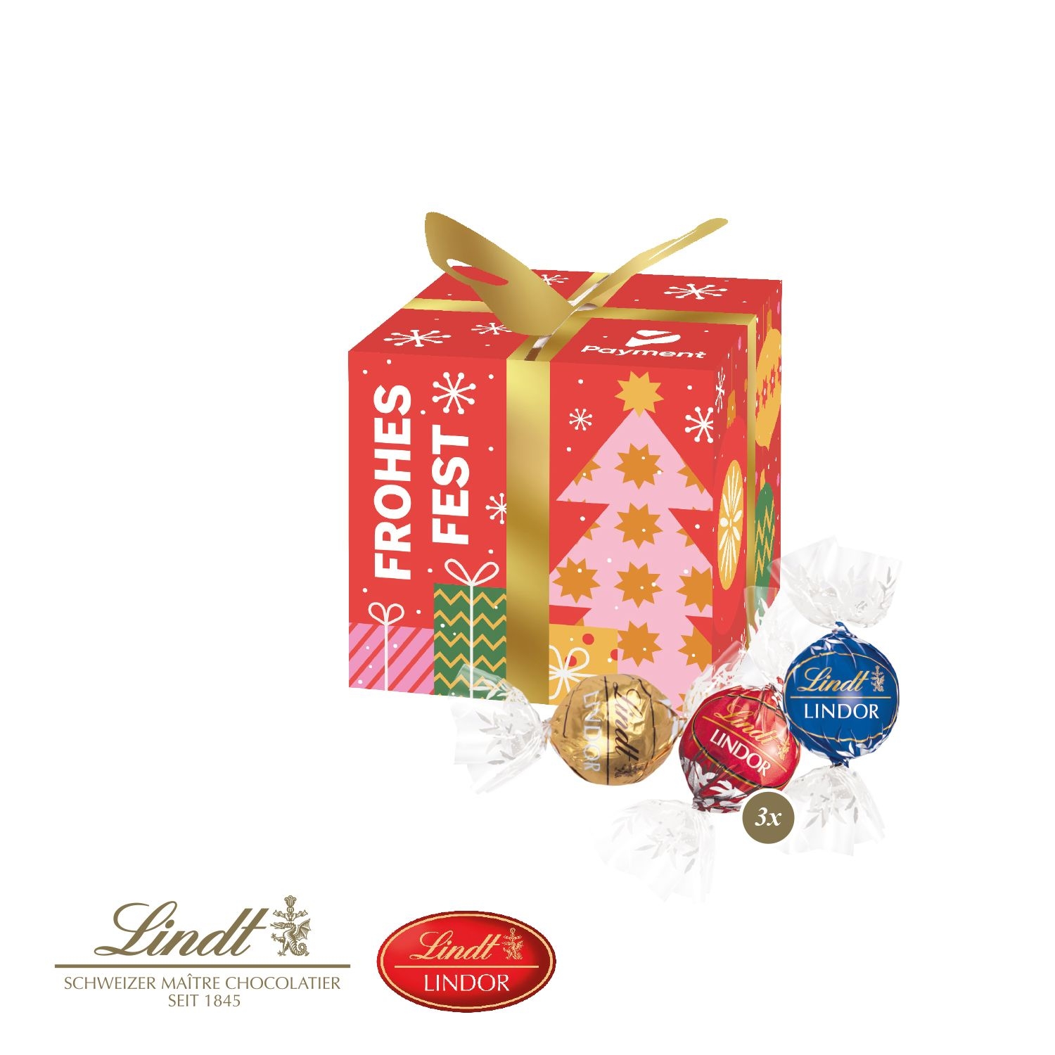 CD95607Praesent _Feine Bescherung_ mit Lindor Pralinés