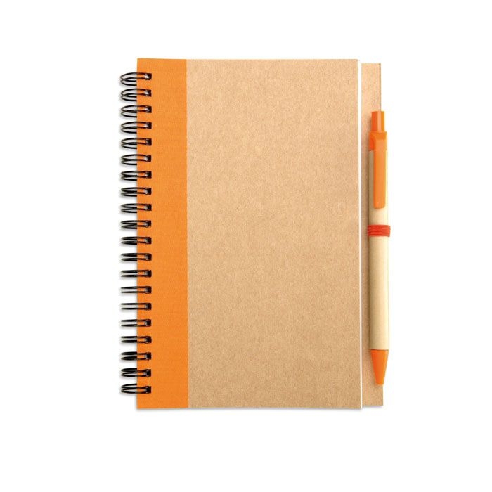 IT3775-10Sonora Plus Recycelter Notizblock_ Orange IT3775-10Sonora Plus Recycelter Notizblock_ Orange
