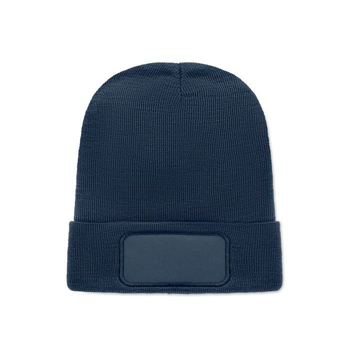 MO2359-85Capnit Beanie RPET-Polyester_ marineblau