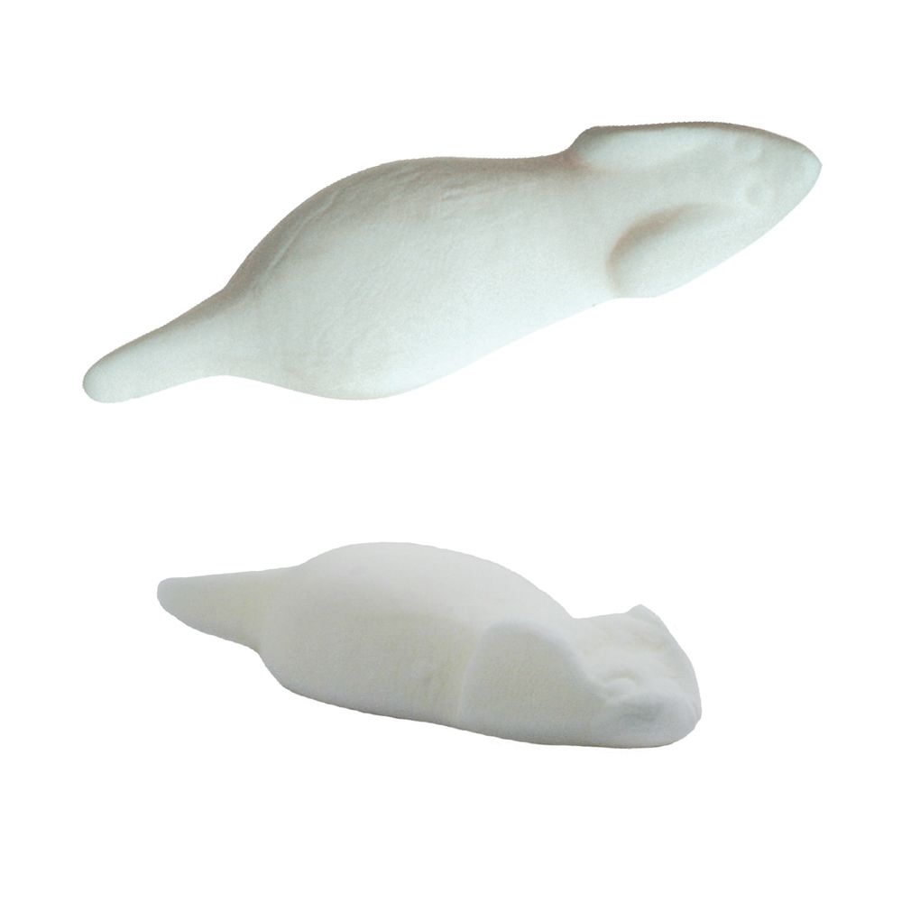 SW0120-1HARIBO Weisse Maus Werbetuete_HARIBO Weisse Maus_ weisse Folie