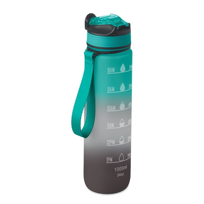 MO2489-81Activate Sport-Trinkflasche RPET 1L_ schwarz_blau