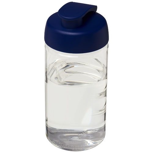 PF210050-3H2O Active® Bop 500 ml Sportflasche mit Klappdeckel_ transparent_blau PF210050-3H2O Active® Bop 500 ml Sportflasche mit Klappdeckel_ transparent_blau