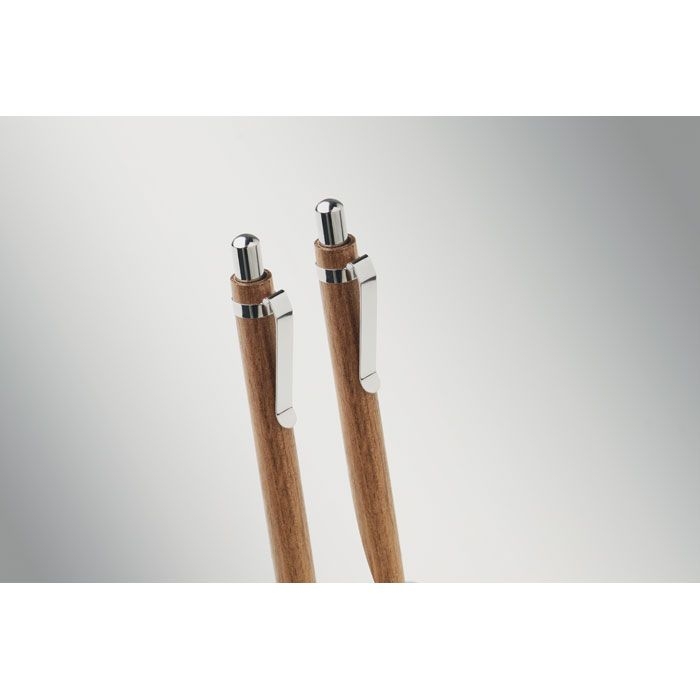 MO3173-40Jakarta Set Schreibgeraete-Set Akazienholz_ holz