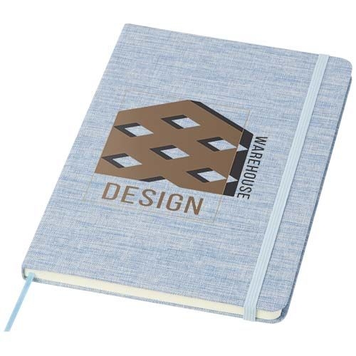 PF107900-1Ramona A5 Baumwoll Notizbuch_ hellblau