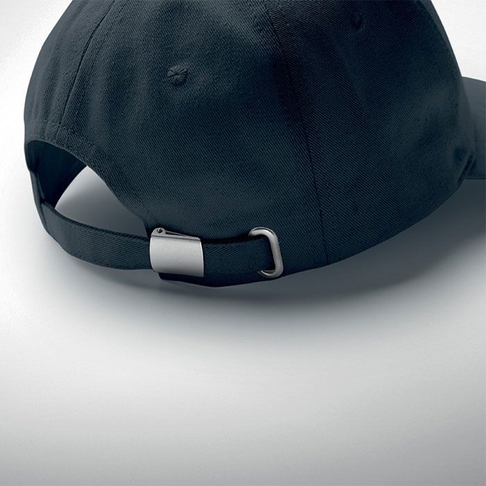 MO6432-85Bicca Cap Baseballkappe Organic Cotton_ marineblau