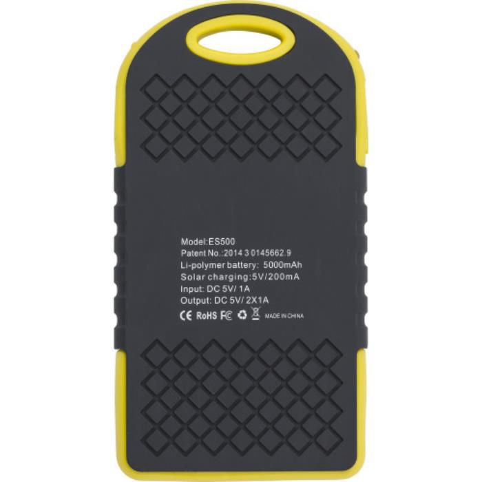 GI9333-06Solar Powerbank Aurora_ Gelb