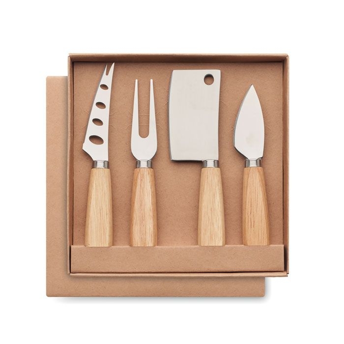 MO2547-40Camembert Kaesemesser-Set_ holz
