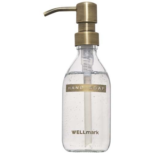 PF126406-1Wellmark Discovery 250 ml Handseifenspender und 150 g Duftkerze im Set_ weiss