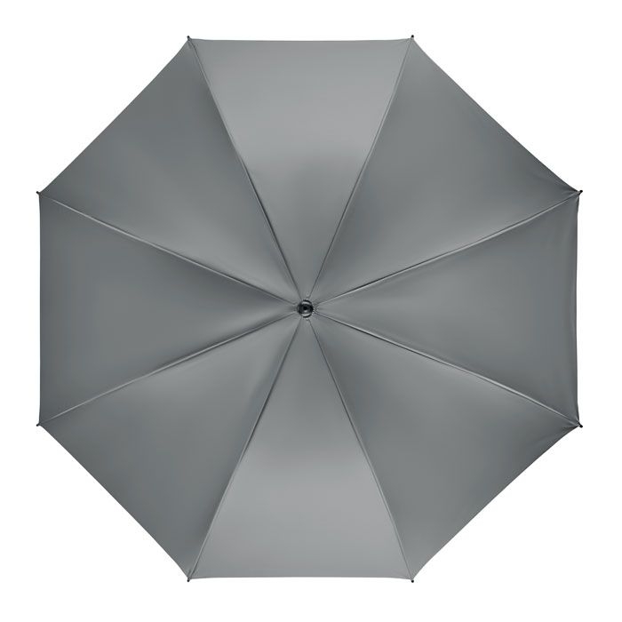 MO6175-07Grusa Regenschirm mit ABS Griff_ Grau
