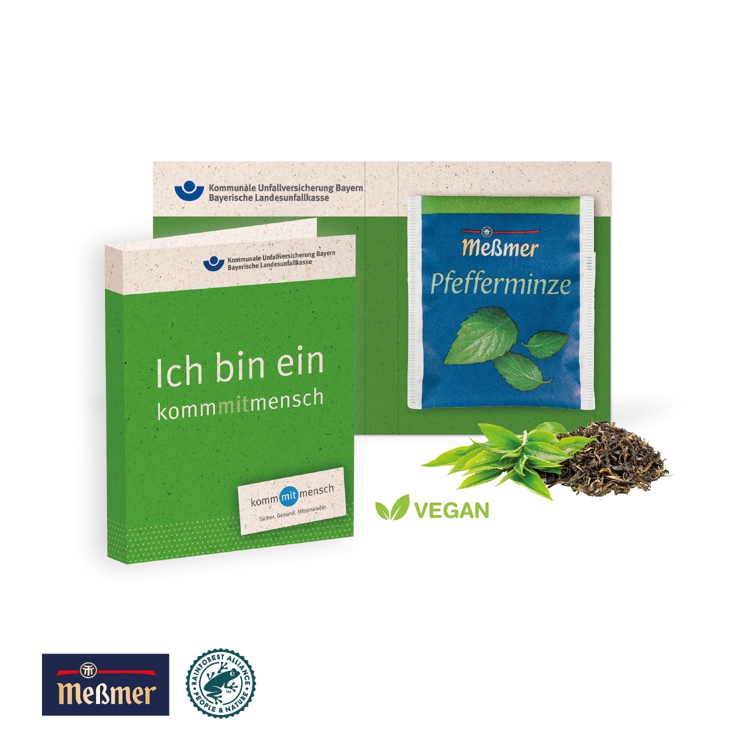 CD91038-01Werbe-Klappkarte mit Premium-Tee_ Messmer Tee