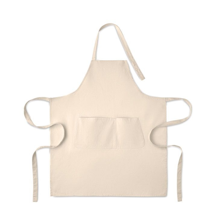 MO2649-13Gamma Colour Kuechenschuerze Organic Cotton_ beige
