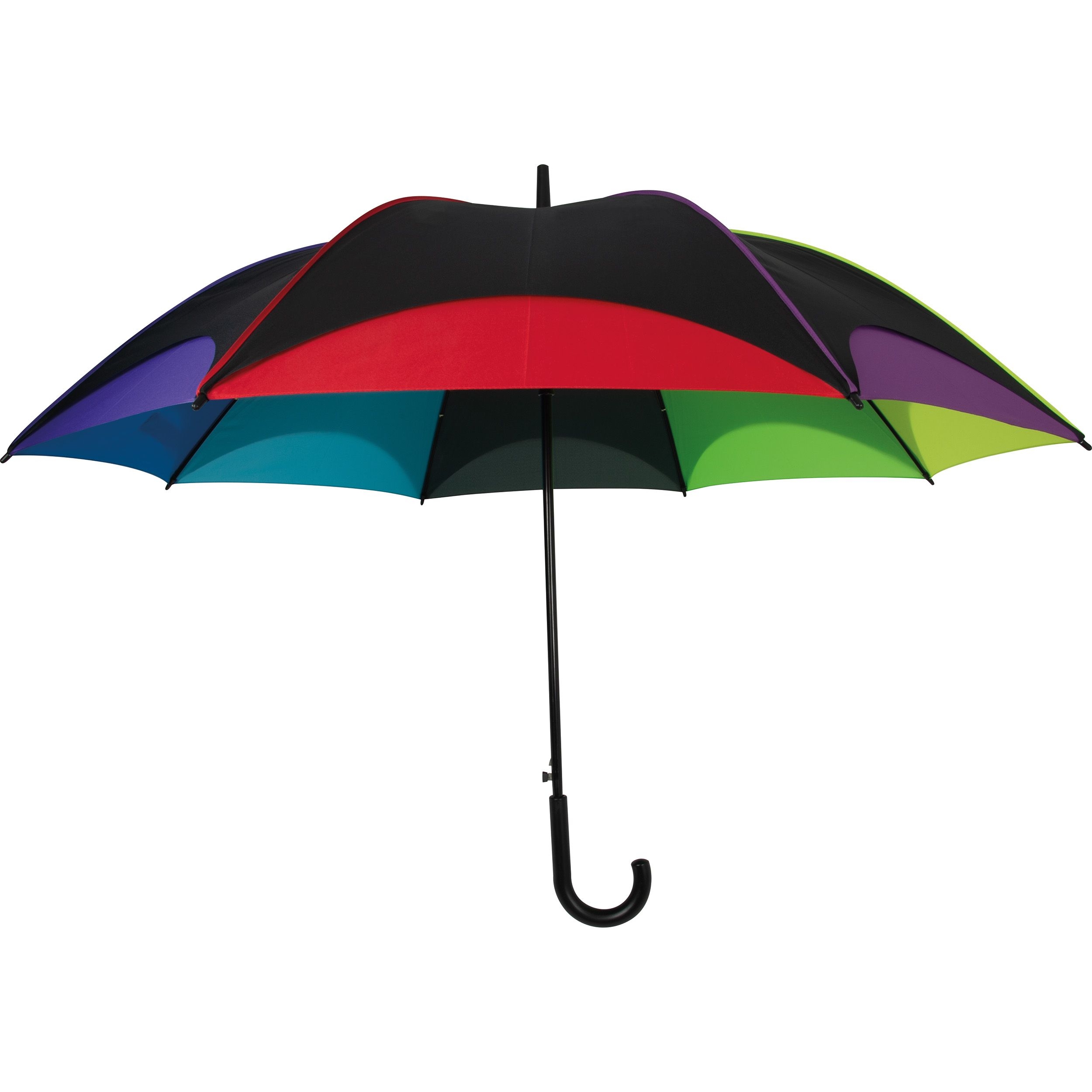 MA40870-MCAutomatik Regenschirm in Regenbogefarben_ mehrfarbig