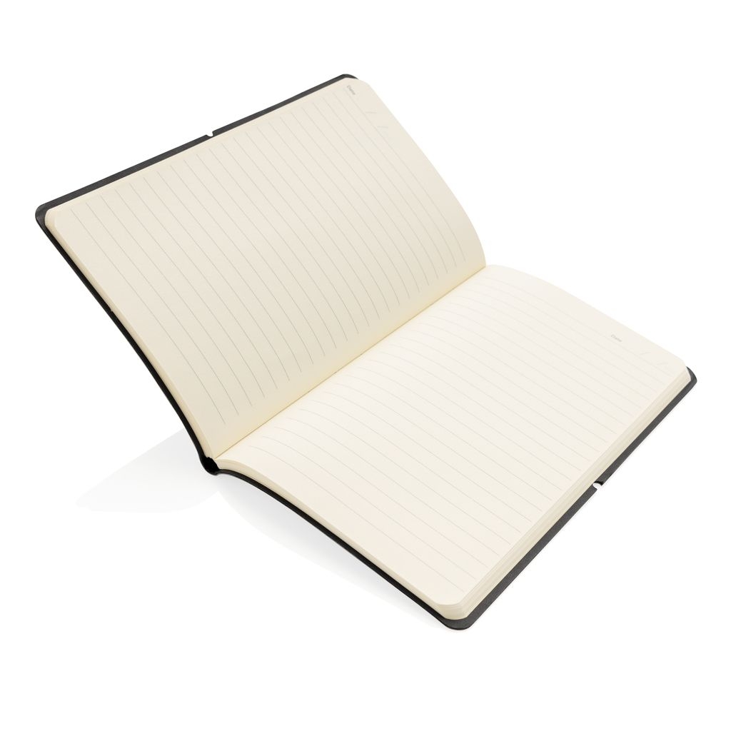 XDP774.22-1Modern Deluxe Softcover A5 Notizbuch_ schwarz