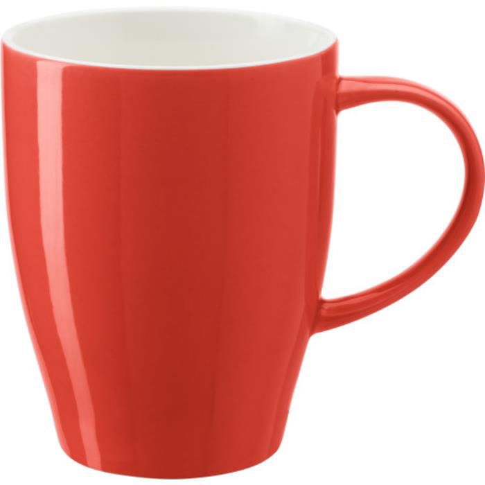 GI1124-08Becher aus Porzellan Paula_ Rot