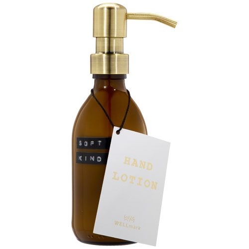 PF126309-1Wellmark Soft Hands Handlotion-Spender_ 250 ml _ amber heather