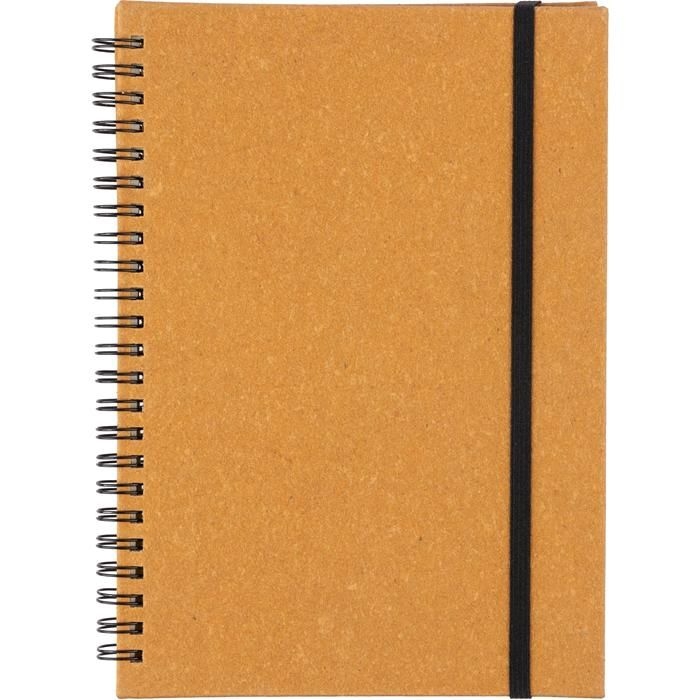 GI1103675Notizbuch aus recyceltem Leder A5 Egon