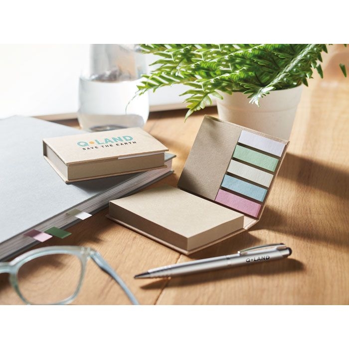 MO6913-13Meui Recyceltes Notizzettel-Set_ Beige