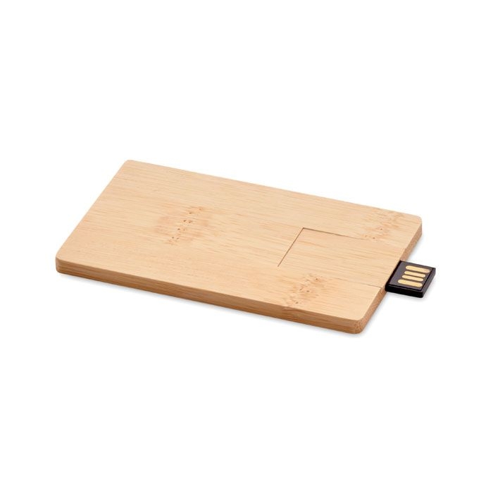 MO1203-40Creditcard Plus 16GB USB Stick Bambus_ Holz_ 16 GB