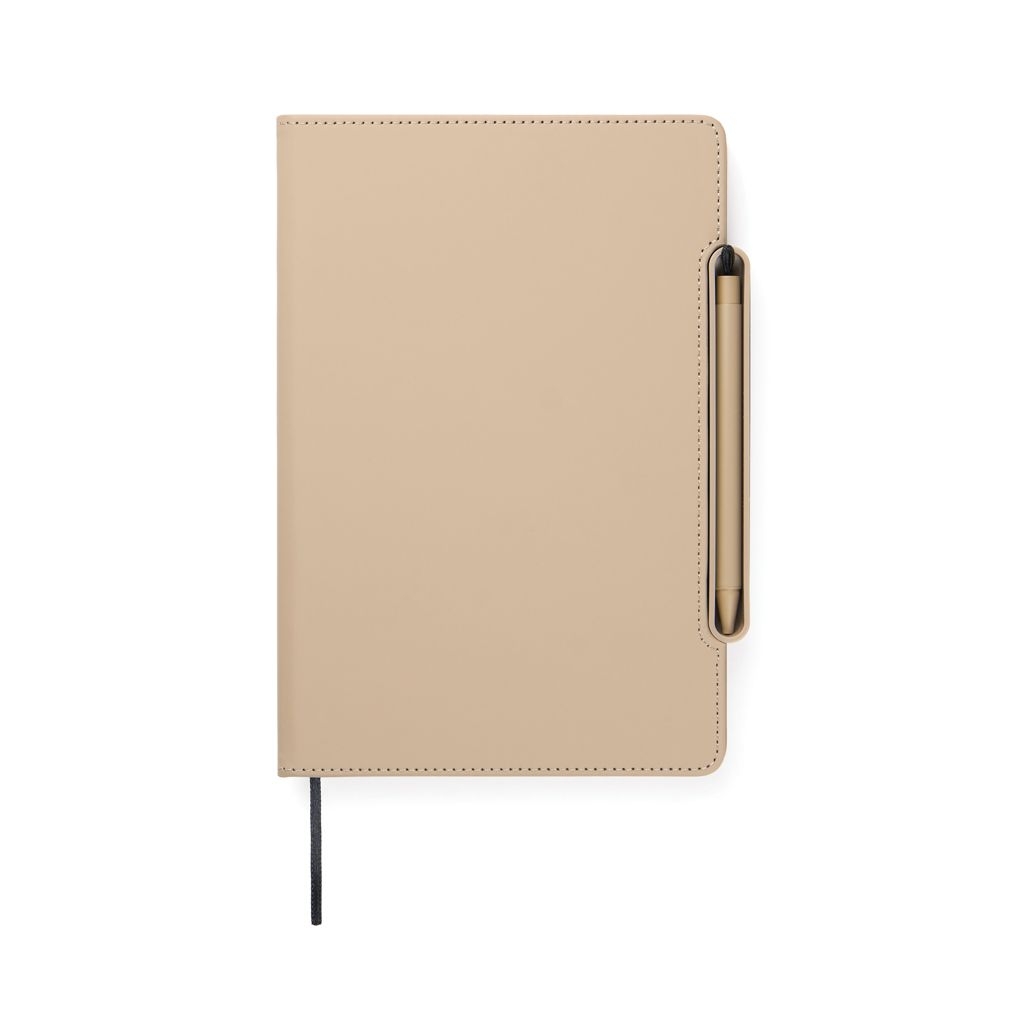 XDV77311-19VINGA Baltimore RCS 4-in-1 nachfuellbares Notizbuch_ greige
