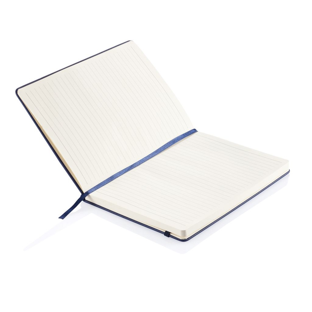 XDP773.42-5Deluxe Hardcover PU A5 Notizbuch_ navy blau