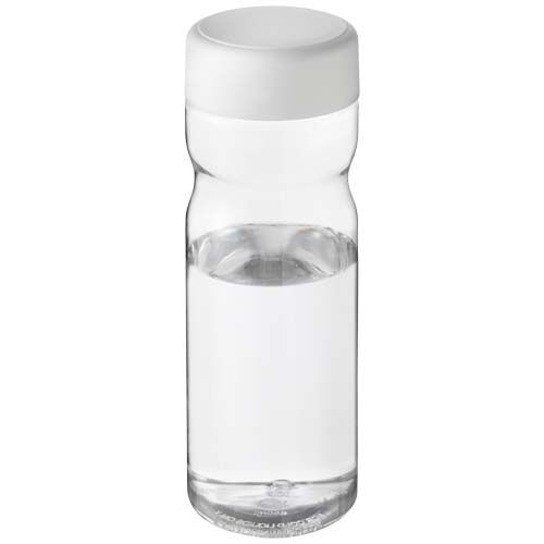 PF210435-15H2O Active® Eco Base 650 ml Sportflasche mit Drehdeckel_ transparent_weiss PF210435-15H2O Active® Eco Base 650 ml Sportflasche mit Drehdeckel_ transparent_weiss