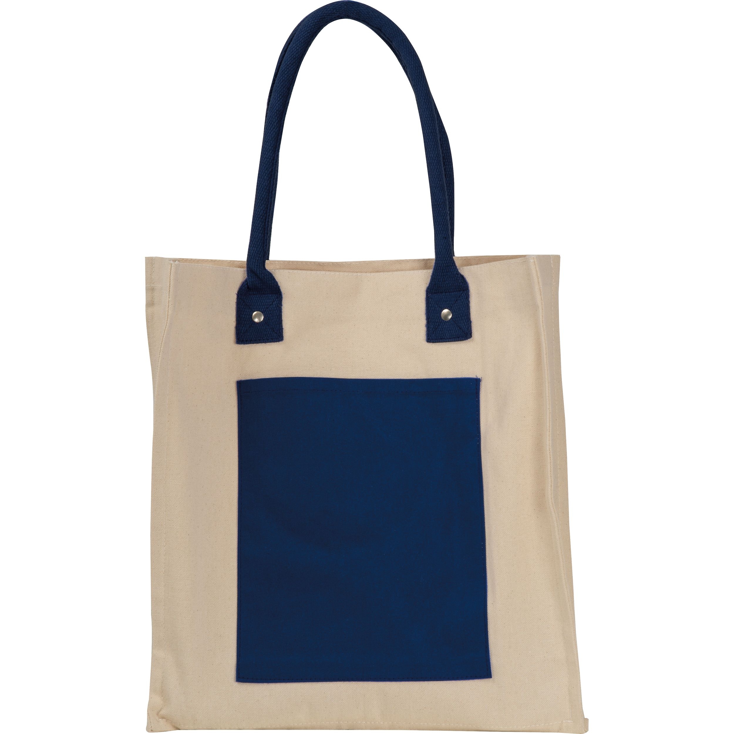 MA65218-44Canvas Shopper mit langen Henkeln RODOLFO_ dunkelblau