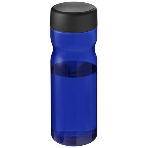 PF210435-5H2O Active® Eco Base 650 ml Sportflasche mit Drehdeckel_ blau_schwarz PF210435-5H2O Active® Eco Base 650 ml Sportflasche mit Drehdeckel_ blau_schwarz