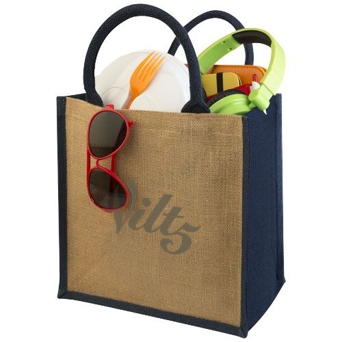 PF120134-3Chennai Jute Tragetasche 16L_ natur_navy