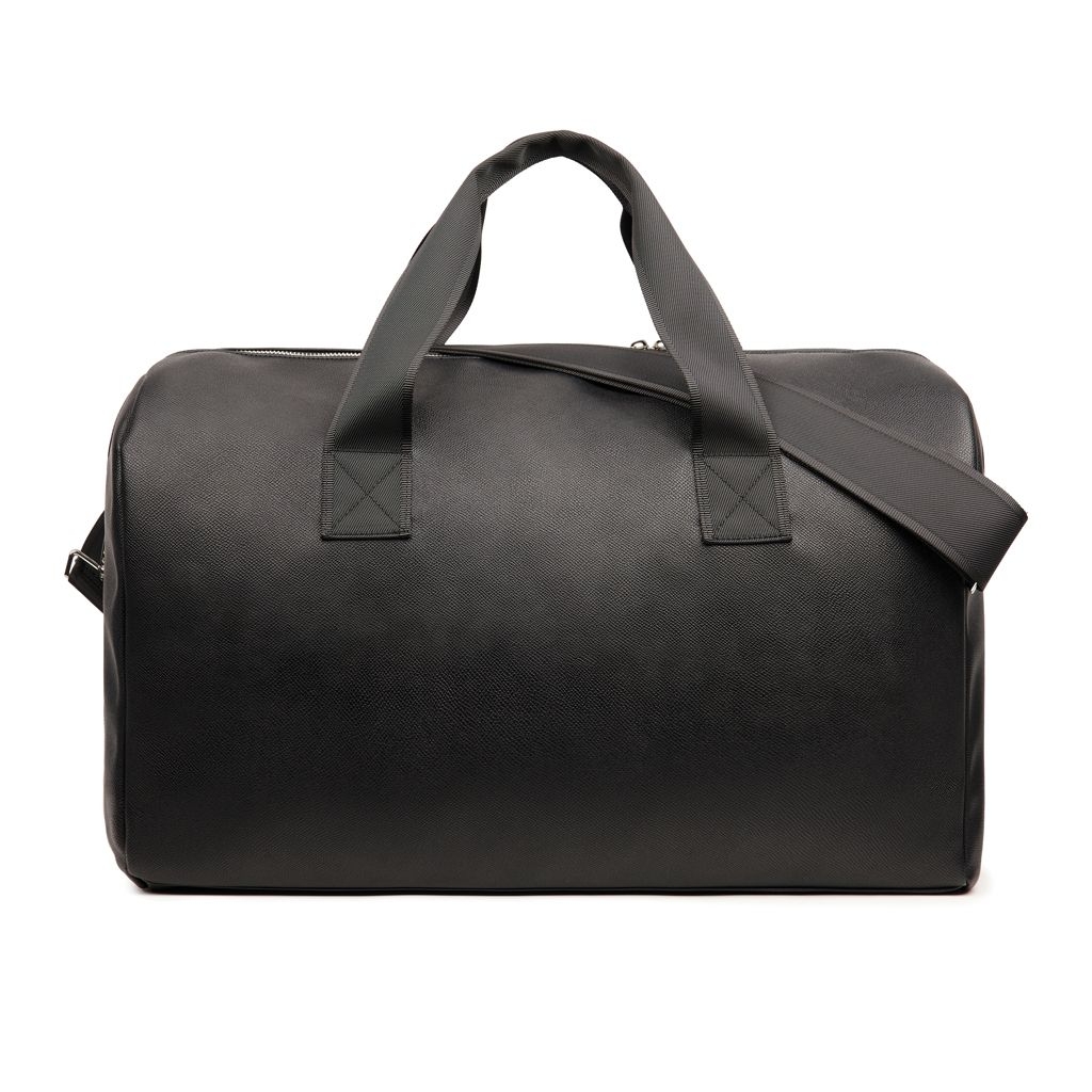 XDV7070-01VINGA Bermond Wochenendtasche aus RCS recyceltem PU_ schwarz