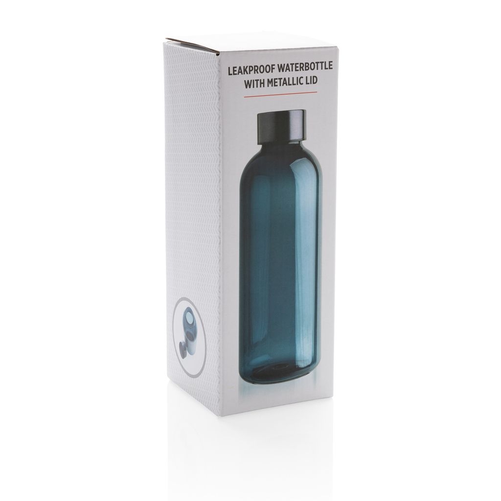 XDP433.44-5Auslaufsichere Trinkflasche mit Metalldeckel_ blau