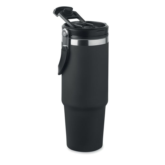 MO2561-03Suma Hand Doppelwandiger Becher 850 ml_ schwarz