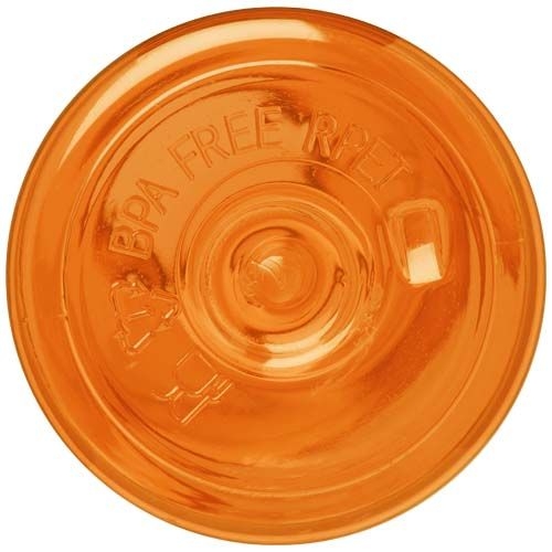PF100777-6Sky  650 ml Sportflasche aus recyceltem Kunststoff_ orange