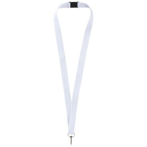 PF102193-3Lago Lanyard mit Sicherheitsverschluss_ weiss
