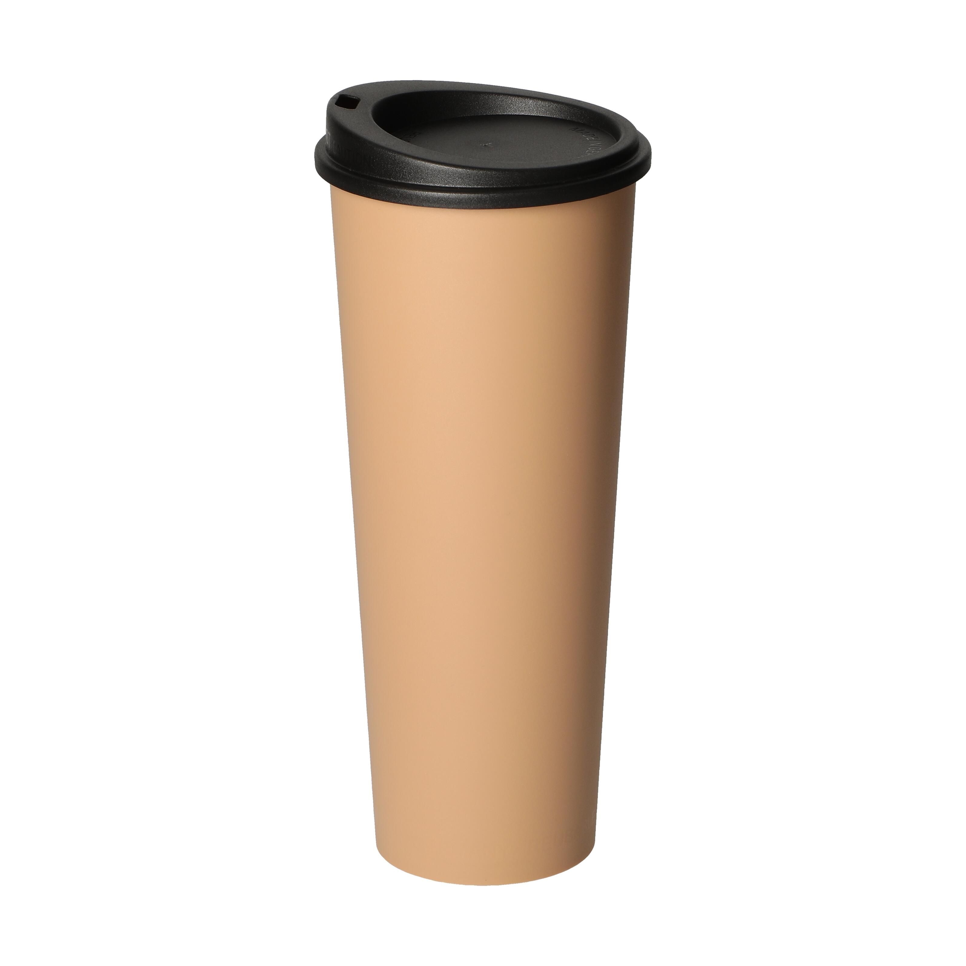 EL01969-1Kaffeebecher _ToGo_ 0_5 l_ bestaendiges braun_ schwarz