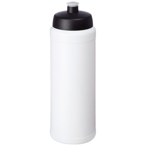PF210689-1Baseline® Plus grip 750 ml Sportflasche mit Sportdeckel_ weiss_schwarz PF210689-1Baseline® Plus grip 750 ml Sportflasche mit Sportdeckel_ weiss_schwarz
