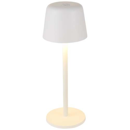 PF124490-1Alya Wiederaufladbare dimmbare Tischlampe mit 3 Lichtmodi_ weiss