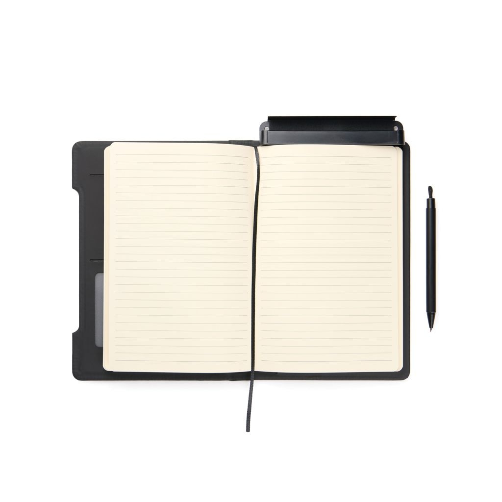 XDV77311-01VINGA Baltimore RCS 4-in-1 nachfuellbares Notizbuch_ schwarz