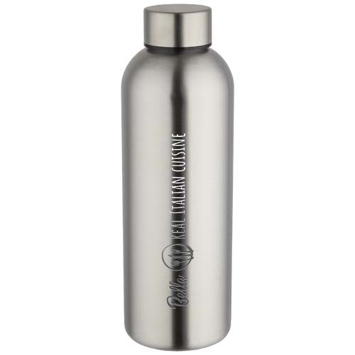 PF100920-4Spring 750 ml RCS-zertifizierte einwandige Trinkflasche aus recyceltem Edelstahl_ edelstahl grau