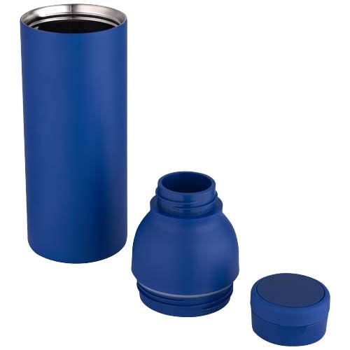 PF100838-3Illuminate 650 ml RCS doppelwandige Isolierflasche aus recyceltem Edelstahl_ royalblau
