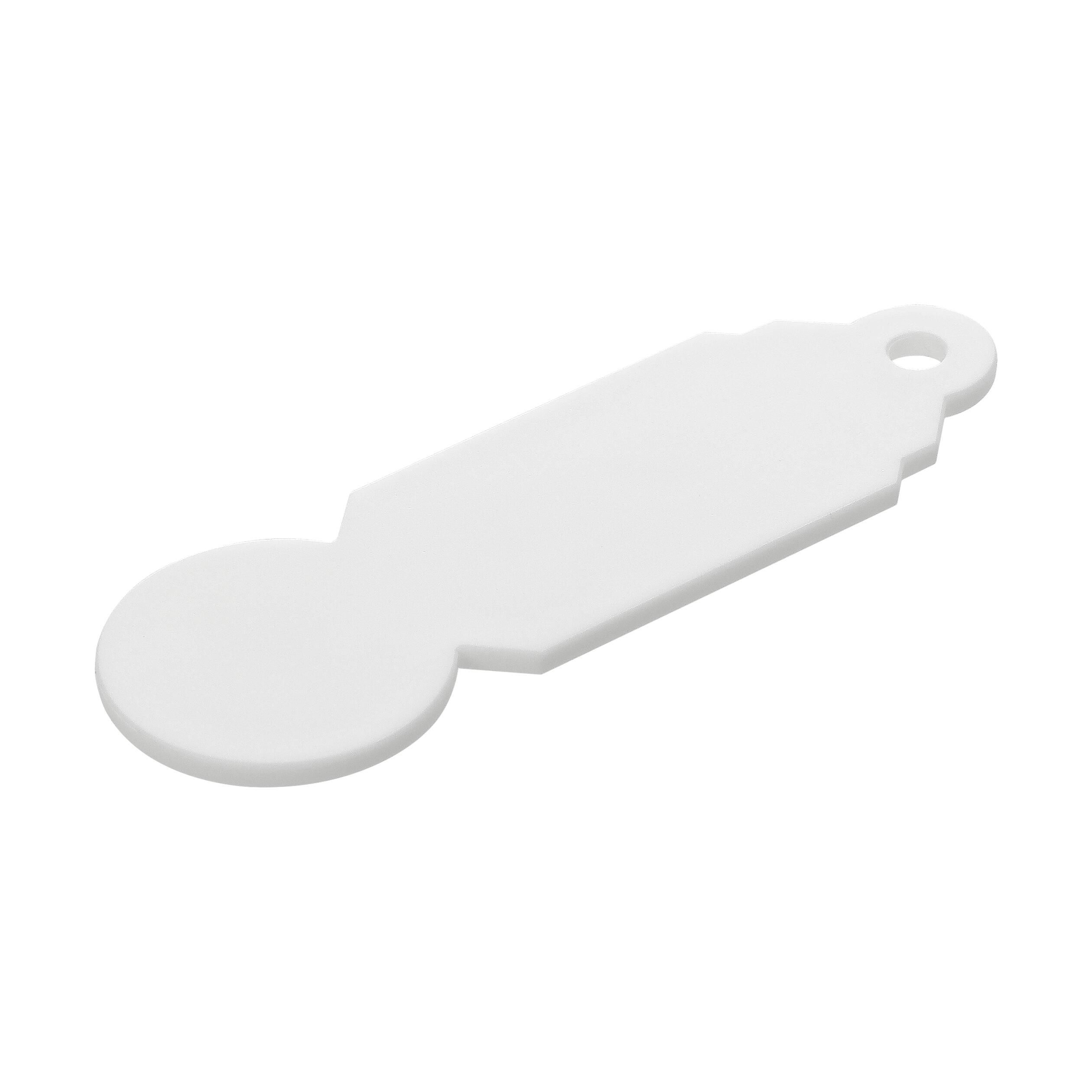 EL02331-1Einkaufswagenloeser _Chipster_ weiss