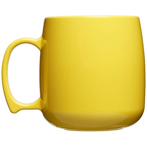 PF210012-8Classic 300 ml Kunststoffbecher_ gelb