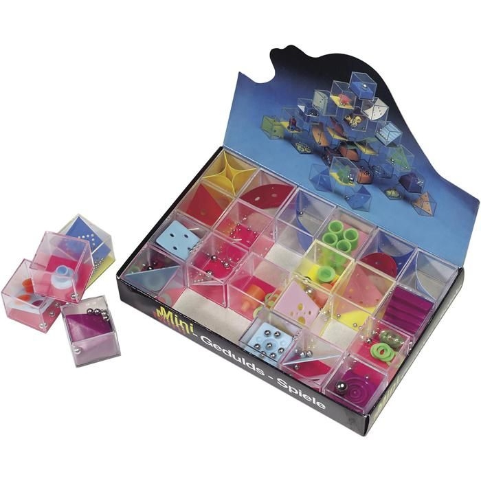 GI2324-09Geduldsspiel-Set aus Kunststoff Leslie_ mehrfarbig